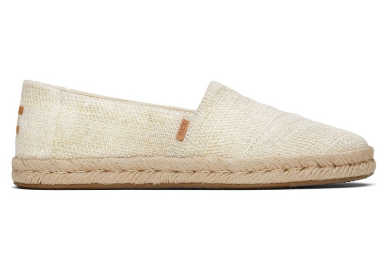 Toms Rope 2.0 Metallic Beige Metal | 4678YZFRQ