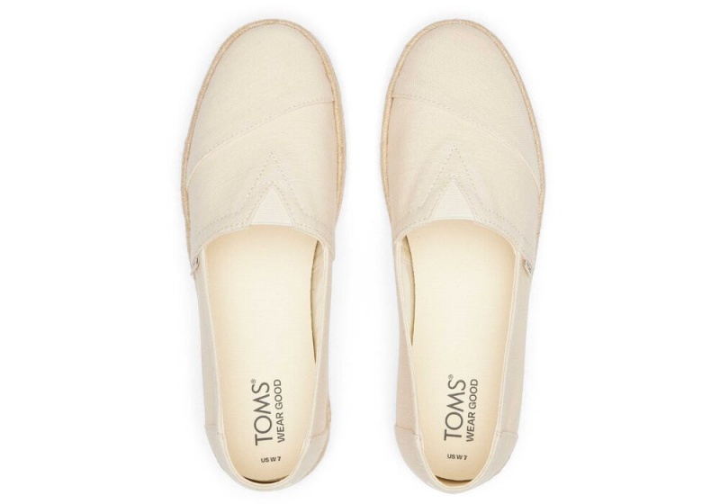 Toms Rope 2.0 Recycled Baumwoll Beige | 8531URSDF