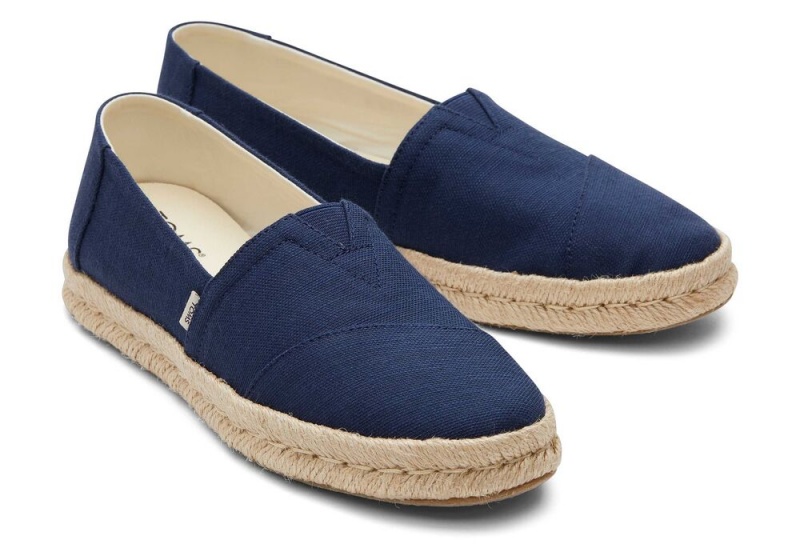 Toms Rope 2.0 Recycled Baumwoll Navy | 6087OKZYJ