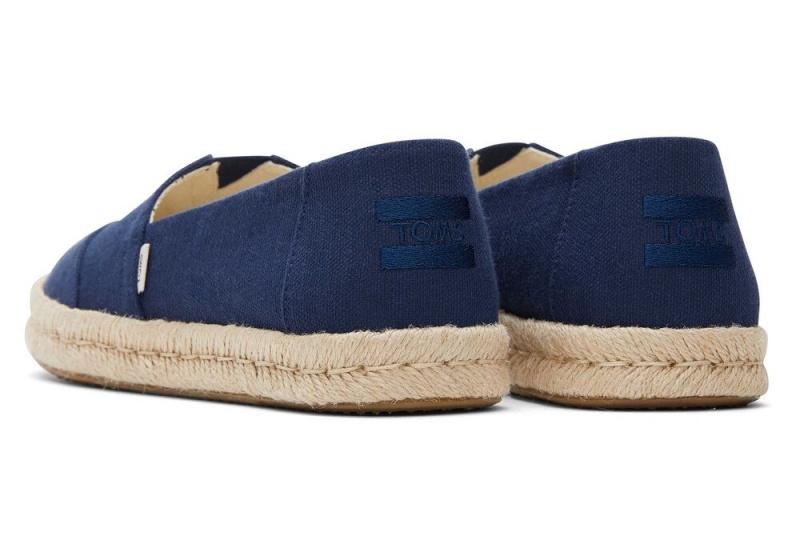 Toms Rope 2.0 Recycled Baumwoll Navy | 6087OKZYJ