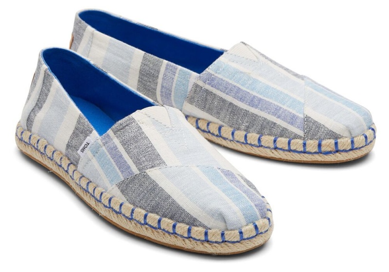 Toms Rope Blau Mehrfarbig | 5196VTBYU