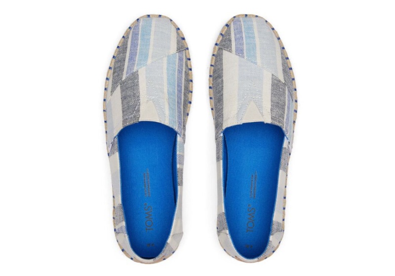 Toms Rope Blau Mehrfarbig | 5196VTBYU