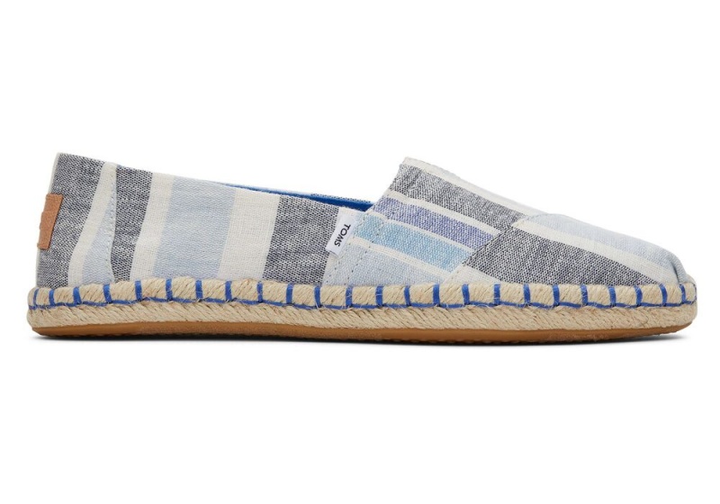 Toms Rope Blau Mehrfarbig | 5196VTBYU