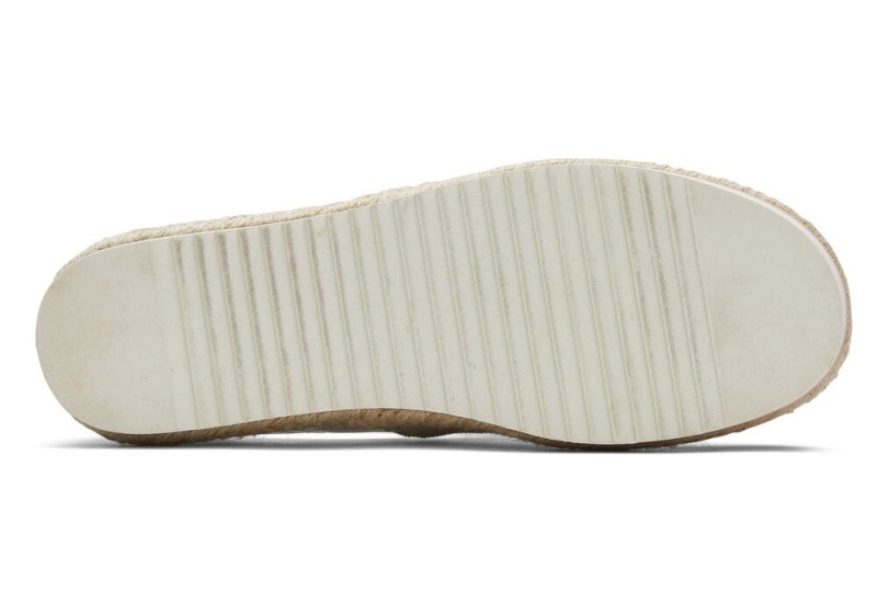 Toms Rope Plattform Beige | 2093SBOQA