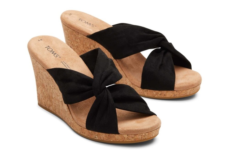 Toms Serena Cork Schwarz | 4609JPTBH