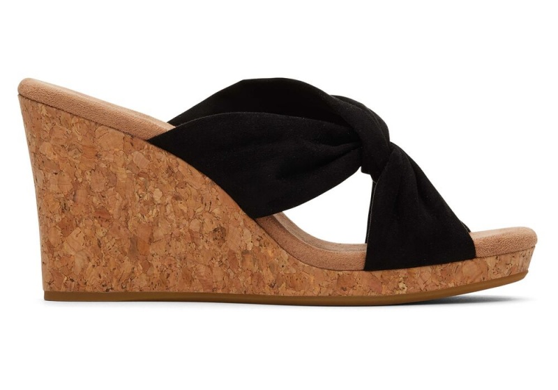 Toms Serena Cork Schwarz | 4609JPTBH