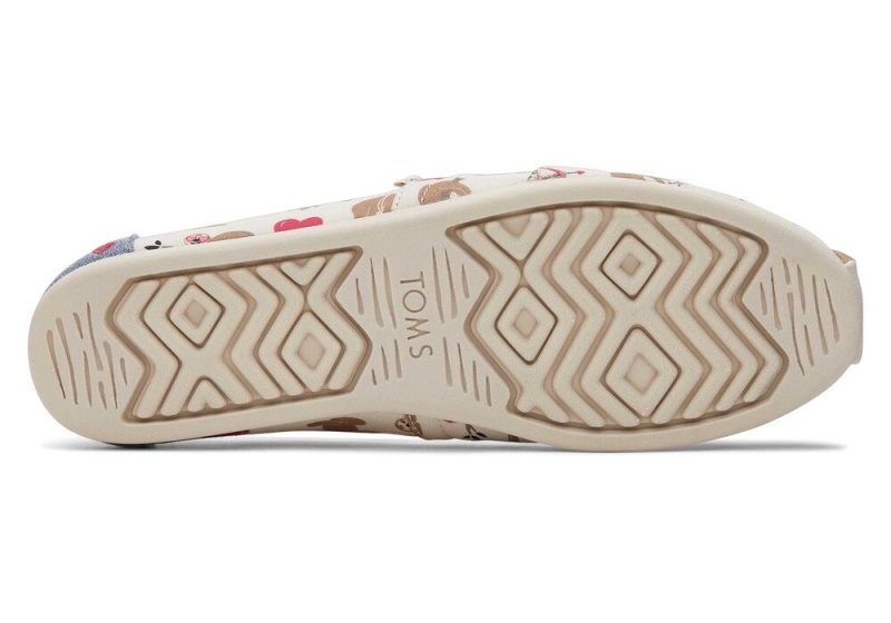 Toms Sloths and Hearts Beige | 0942HBJXK