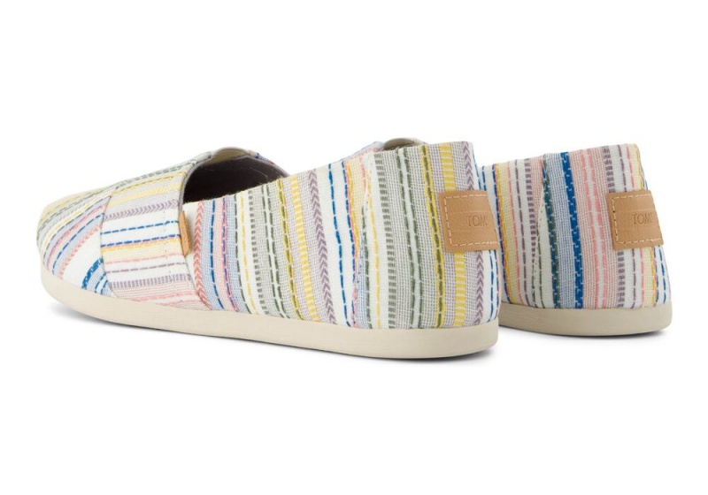 Toms Stitched Stripes Grau | 1795WKPSH