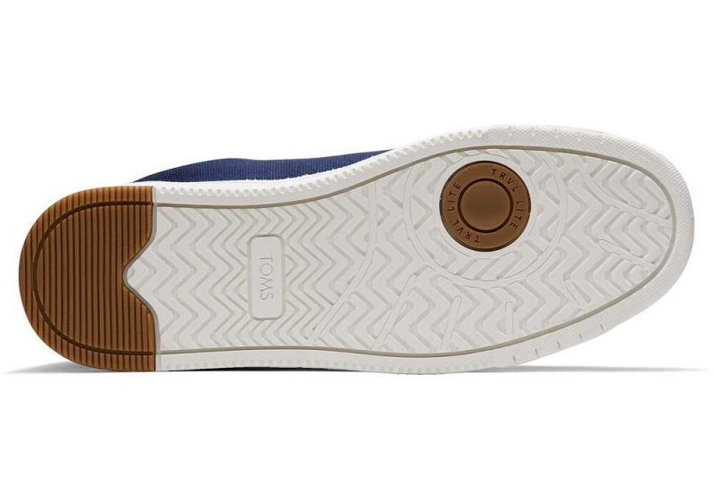 Toms TRVL LITE Canvas Spitze-Up Navy Blau | 6417LZIFK