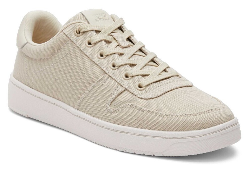 Toms TRVL LITE Court Canvas Beige | 1358HNXYJ