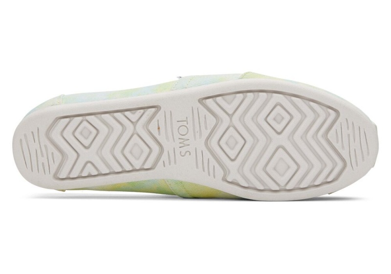 Toms Tie-Dye Gelb Hellgrün | 1236QFSAC