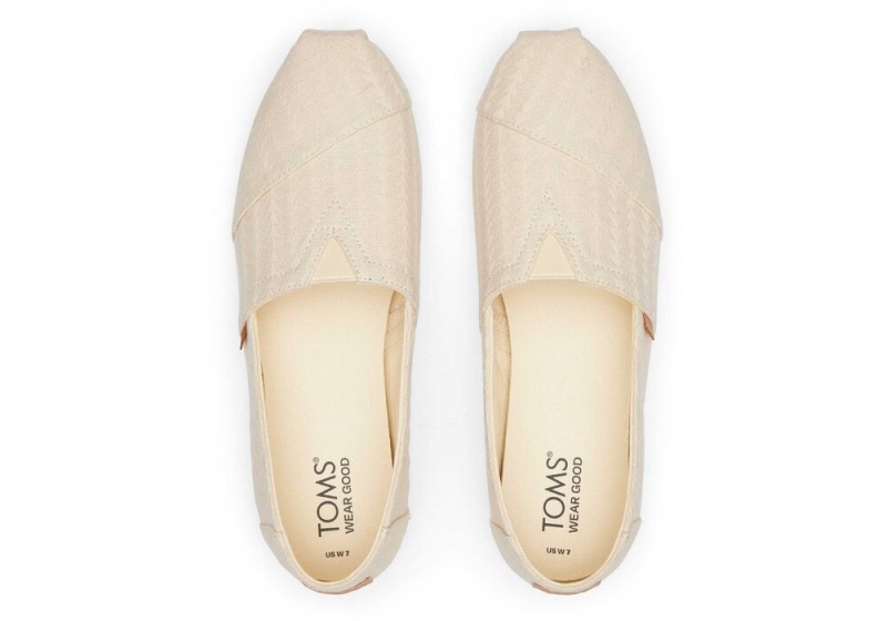 Toms Triangle Woven Beige | 8971PVBTZ