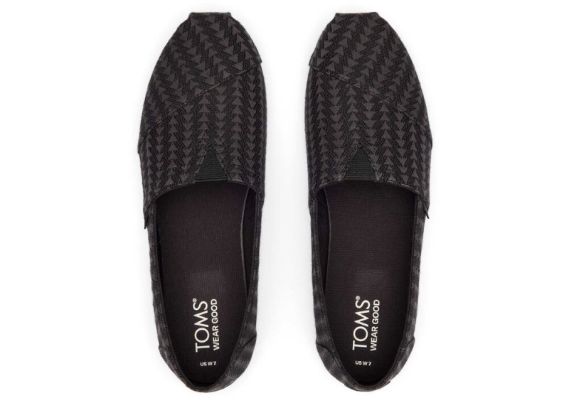 Toms Triangle Woven Schwarz | 7362DEIJW