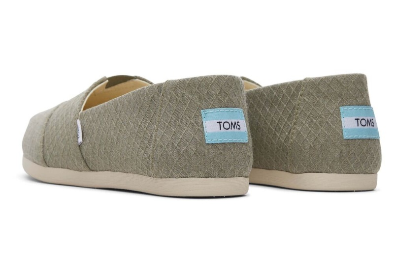 Toms Vetiver Diamond Texture Grau | 7398QPDAT