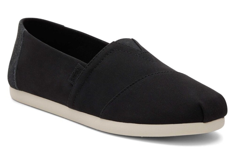 Toms Wildleder Brushed Twill Schwarz | 0985TKIZS