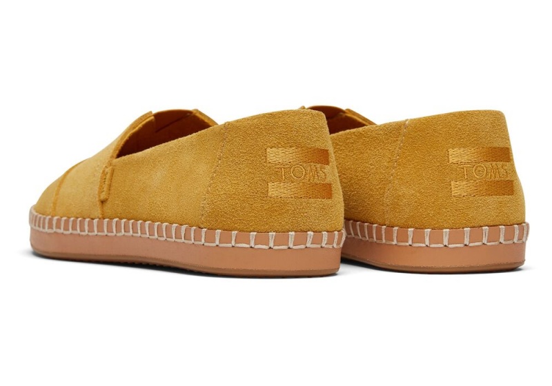 Toms Wildleder Leder Wrap Gold | 9875FUIJK