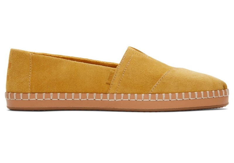 Toms Wildleder Leder Wrap Gold | 9875FUIJK