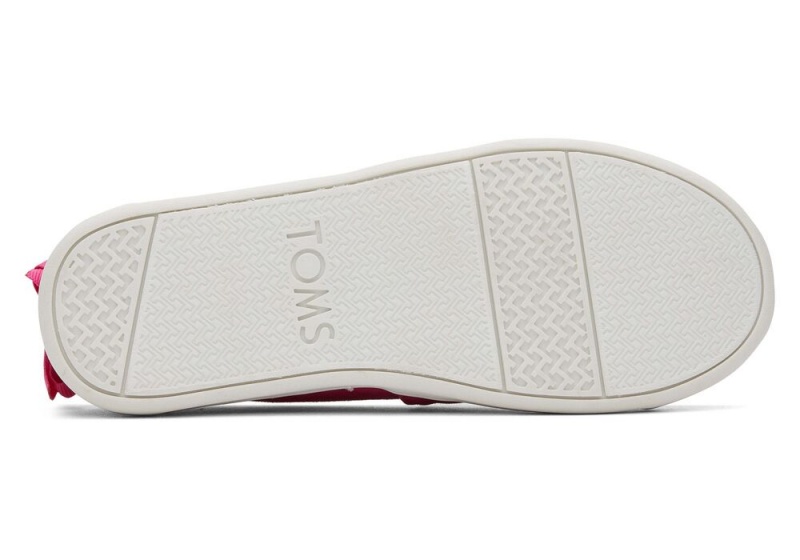 Toms Youth Bow Kids Shoe Fuchsie | 7169JNMBE