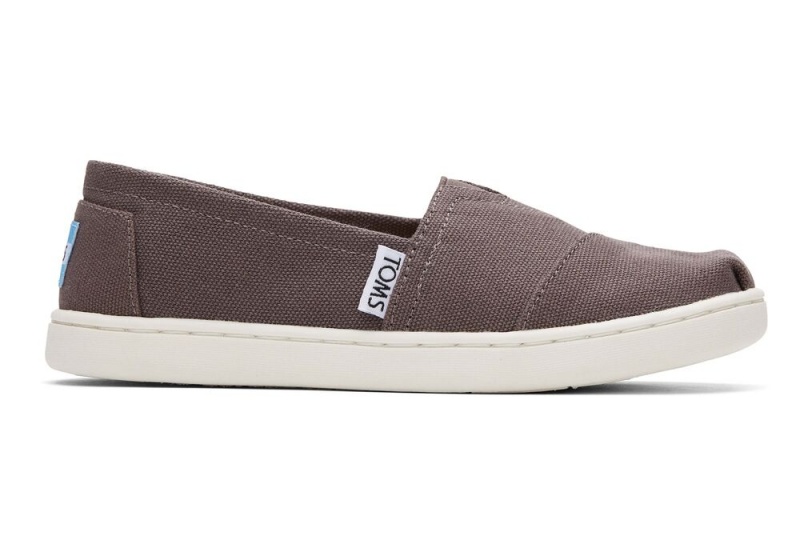 Toms Youth Canvas Kids Shoe Grau | 0546LOVTR