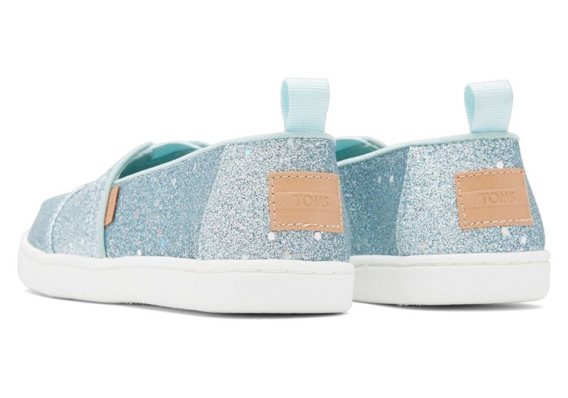 Toms Youth Mint Cosmic Glitter Kids Shoe Mintfarben | 5647FLJNU