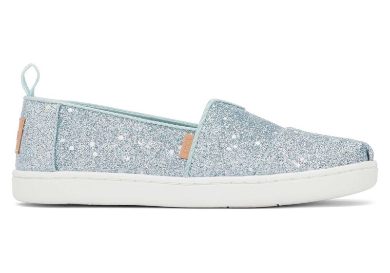 Toms Youth Mint Cosmic Glitter Kids Shoe Mintfarben | 5647FLJNU