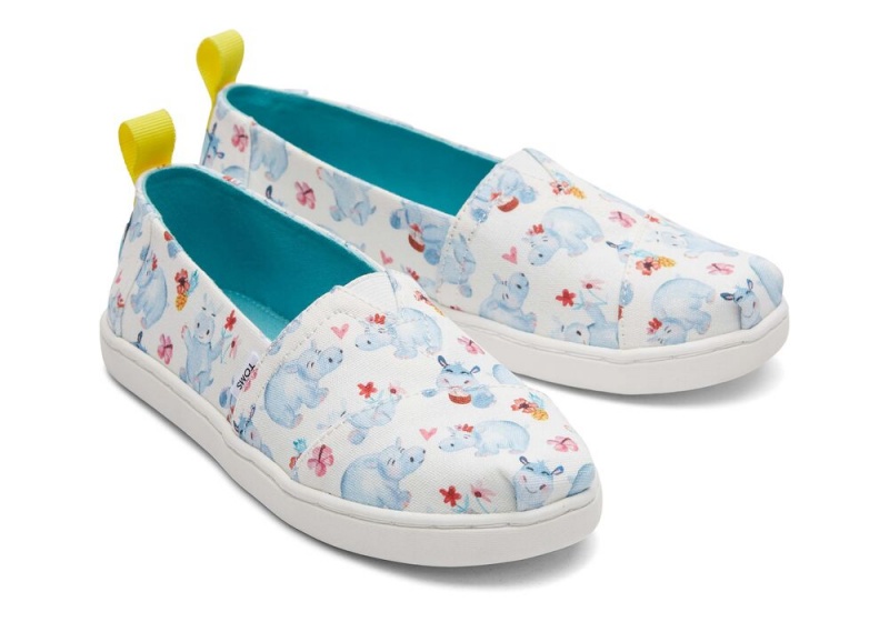 Toms Youth Summer Hippos Weiß | 1759JWRGY